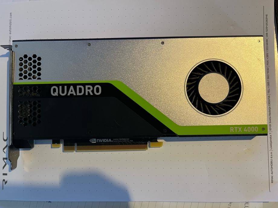 nVidia Quadro RTX 4000