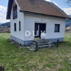 OGULIN, LIČKA JESENICA - KUĆA U PRIRODI + ZEMLJIŠTE!!!