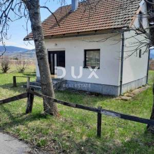 OGULIN, LIČKA JESENICA - KUĆA U PRIRODI + ZEMLJIŠTE!!!