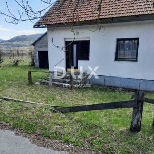 OGULIN, LIČKA JESENICA - KUĆA U PRIRODI + ZEMLJIŠTE!!!