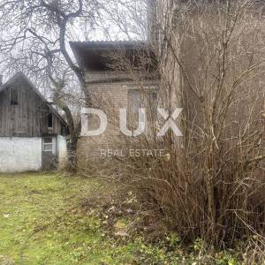 OGULIN, OKOLICA - Dvije kuće s prostranim zemljištem i turističkim potencijalom u netaknutoj prirodi