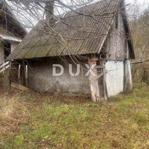 OGULIN, OKOLICA - Dvije kuće s prostranim zemljištem i turističkim potencijalom u netaknutoj prirodi
