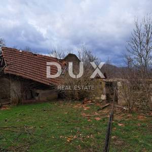 OGULIN, POTHUM PLAŠČANSKI - Zemljište s ruševnom kućom 