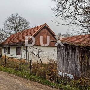 OGULIN,TOUNJ- Veliko imanje s kućom, gospodarskim objektima i šumom