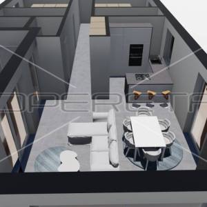 Okolica Kršana, građevinsko zemljište 891 m2 sa građevinskom dozvolom