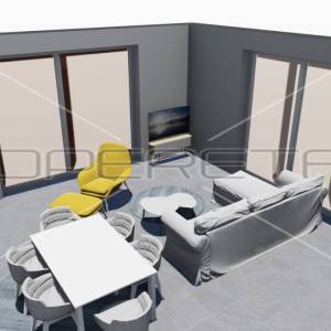 Okolica Kršana, građevinsko zemljište 891 m2 sa građevinskom dozvolom