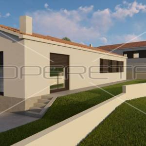 Okolica Kršana, građevinsko zemljište 891 m2 sa građevinskom dozvolom