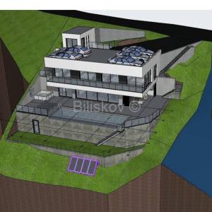 Omiš, zemljište 616 m2 sa građevinskom dozvolom
