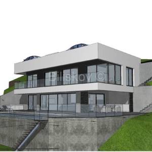 Omiš, zemljište 616 m2 sa građevinskom dozvolom