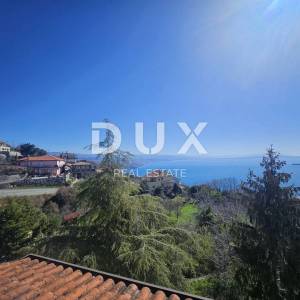 OPATIJA, BREGI- dvoetažni stan 100m2, DB+2S s panoramskim pogledom na more i garažom za najam