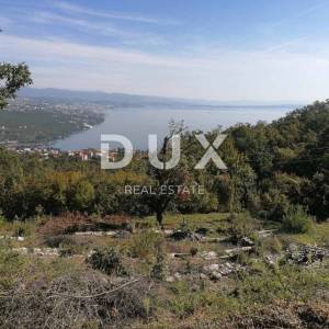 OPATIJA, BREGI- građevinsko zemljište 5.208m2 s pogledom na more za stambenu zgradu-stanove-apartmane/ obiteljsku kuću/ villu/ ...