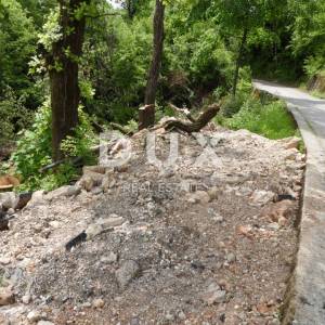 OPATIJA, BREGI - građevinsko zemljište 1230 m2 s pogledom na more za obiteljsku kuću/ villu/ apartmane/ kuću za iznajmljivanje ...