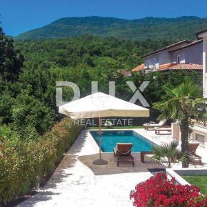 OPATIJA - BREGI - kuća / villa 240m2 sa pogledom na more i bazenom + uređen okoliš 800m2