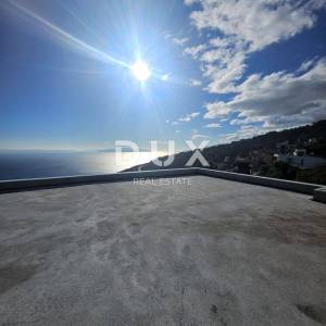 OPATIJA, BREGI - penthouse 100m2 s panoramskim pogledom na more i bazenom + krovna terasa 