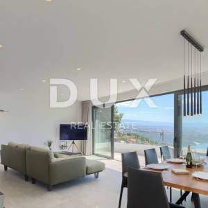OPATIJA, BREGI - samostojeća ekskluzivna villa s bazenom - novogradnja s panoramskim pogledom na more!!! PRILIKA!!!