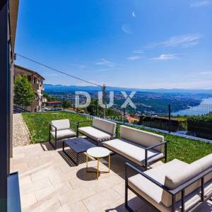 OPATIJA, BREGI - samostojeća kuća 180m2 s panoramskim pogledom na more + okućnica 600m2