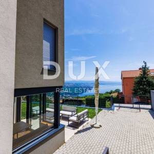 OPATIJA, BREGI - samostojeća kuća 180m2 s panoramskim pogledom na more + okućnica 600m2