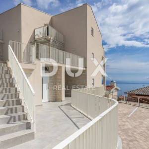 OPATIJA, BREGI - stan 85m2, DB+3S, 2.KAT s panoramskim pogledom na more i bazenom