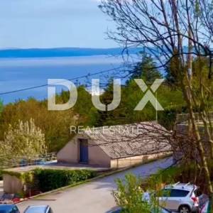 OPATIJA. BREGI- zemljište 1340m2 S GRAĐEVNOM DOZVOLOM!!! i s panoramskim pogledom na more za obiteljsku kuću/ villu/ apartmane/...