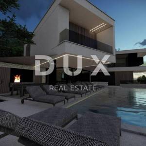 OPATIJA. BREGI- zemljište 1340m2 S GRAĐEVNOM DOZVOLOM!!! i s panoramskim pogledom na more za obiteljsku kuću/ villu/ apartmane/...