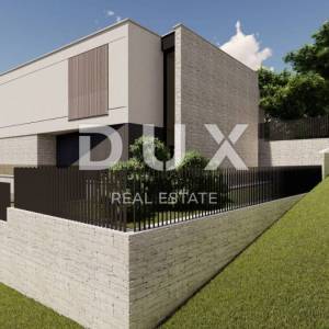 OPATIJA. BREGI- zemljište 1340m2 S GRAĐEVNOM DOZVOLOM!!! i s panoramskim pogledom na more za obiteljsku kuću/ villu/ apartmane/...