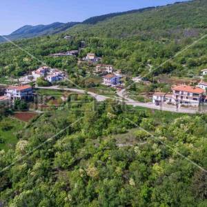 OPATIJA, BRSEČ - Građevinsko zemljište za izgradnju vila s bazenom, panoramski p