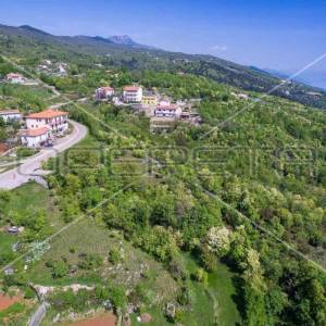 OPATIJA, BRSEČ - Građevinsko zemljište za izgradnju vila s bazenom, panoramski p