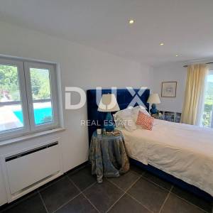 OPATIJA, BRSEČ- luksuzna vila 430m2 s bazenom i pogledom na more + uređena okućnica 2700m2