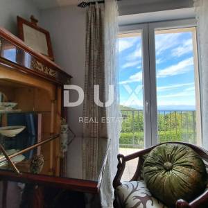 OPATIJA, BRSEČ- luksuzna vila 430m2 s bazenom i pogledom na more + uređena okućnica 2700m2
