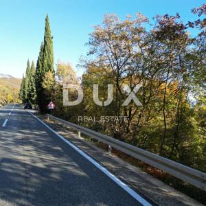 OPATIJA, BRSEČ, NAČINOVIĆI- građevinsko zemljište 3250m2 s projektom za 7 villa i s panoramskim pogledom na more 