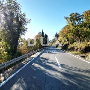 OPATIJA, BRSEČ, NAČINOVIĆI- građevinsko zemljište 3250m2 s projektom za 7 villa i s panoramskim pogledom na more 