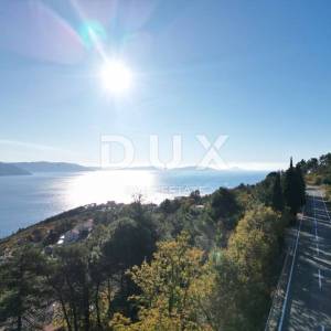OPATIJA, BRSEČ, NAČINOVIĆI- građevinsko zemljište 3250m2 s projektom za 7 villa i s panoramskim pogledom na more 