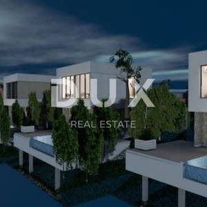 OPATIJA, BRSEČ, NAČINOVIĆI- građevinsko zemljište 3250m2 s projektom za 7 villa i s panoramskim pogledom na more 