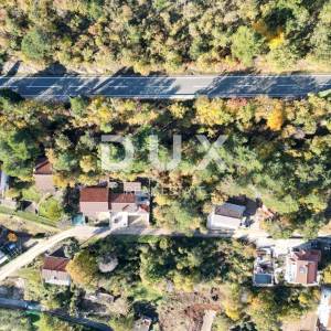 OPATIJA, BRSEČ, NAČINOVIĆI- građevinsko zemljište 3250m2 s projektom za 7 villa i s panoramskim pogledom na more 
