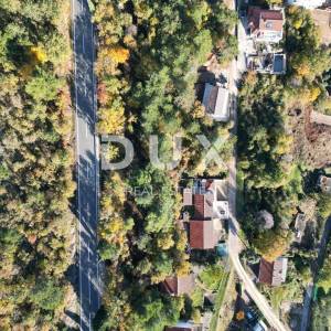 OPATIJA, BRSEČ, NAČINOVIĆI- građevinsko zemljište 3250m2 s projektom za 7 villa i s panoramskim pogledom na more 