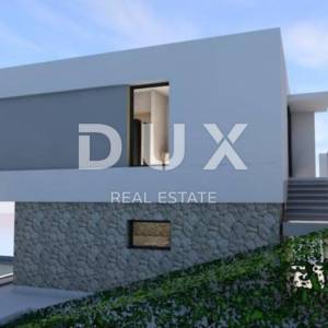 OPATIJA, BRSEČ, NAČINOVIĆI- građevinsko zemljište 3250m2 s projektom za 7 villa i s panoramskim pogledom na more 