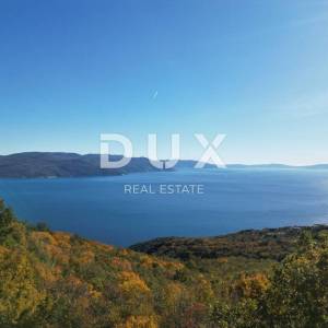 OPATIJA, BRSEČ, PLOMIN - poljoprivredno zemljište 3100m2 s panoramskim pogledom na more 