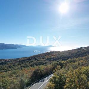OPATIJA, BRSEČ, PLOMIN- poljoprivredno zemljište 55000m2 s panoramskim pogledom na more 
