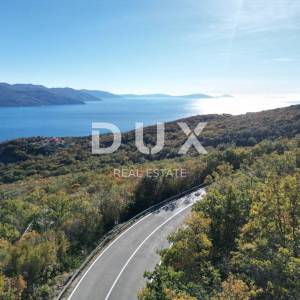 OPATIJA, BRSEČ, PLOMIN- poljoprivredno zemljište 55000m2 s panoramskim pogledom na more 