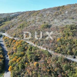 OPATIJA, BRSEČ, PLOMIN- poljoprivredno zemljište 55000m2 s panoramskim pogledom na more 