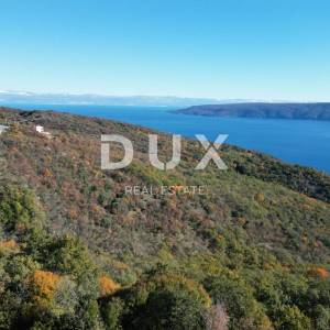 OPATIJA, BRSEČ, PLOMIN- poljoprivredno zemljište 55000m2 s panoramskim pogledom na more 