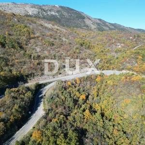 OPATIJA, BRSEČ, PLOMIN- poljoprivredno zemljište 55000m2 s panoramskim pogledom na more 