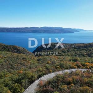OPATIJA, BRSEČ, PLOMIN- poljoprivredno zemljište 55000m2 s panoramskim pogledom na more 