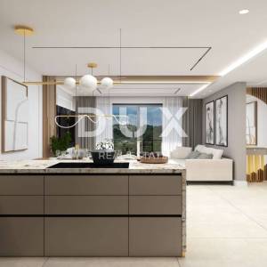 OPATIJA, CENTAR - 134m2 prestižni objekt u vrhunskoj novogradnji, panoramski pogled na more
