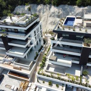 OPATIJA, CENTAR - 134m2 prestižni objekt u vrhunskoj novogradnji, panoramski pogled na more