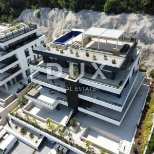 OPATIJA, CENTAR - 134m2 prestižni objekt u vrhunskoj novogradnji, panoramski pogled na more