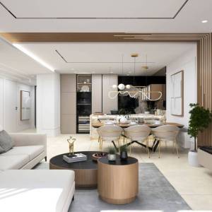 OPATIJA, CENTAR - 137m2 prestižni objekt u vrhunskoj novogradnji, panoramski pogled na more