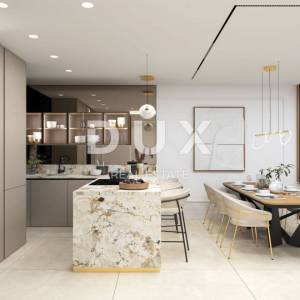OPATIJA, CENTAR - 143m2 ekskluzivan stan u novogradnji s privatnim bazenom, panoramski pogled na more