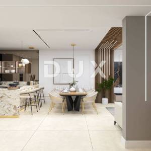 OPATIJA, CENTAR - 143m2 ekskluzivan stan u novogradnji s privatnim bazenom, panoramski pogled na more
