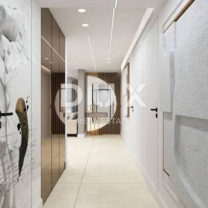 OPATIJA, CENTAR - 143m2 ekskluzivan stan u novogradnji s privatnim bazenom, panoramski pogled na more